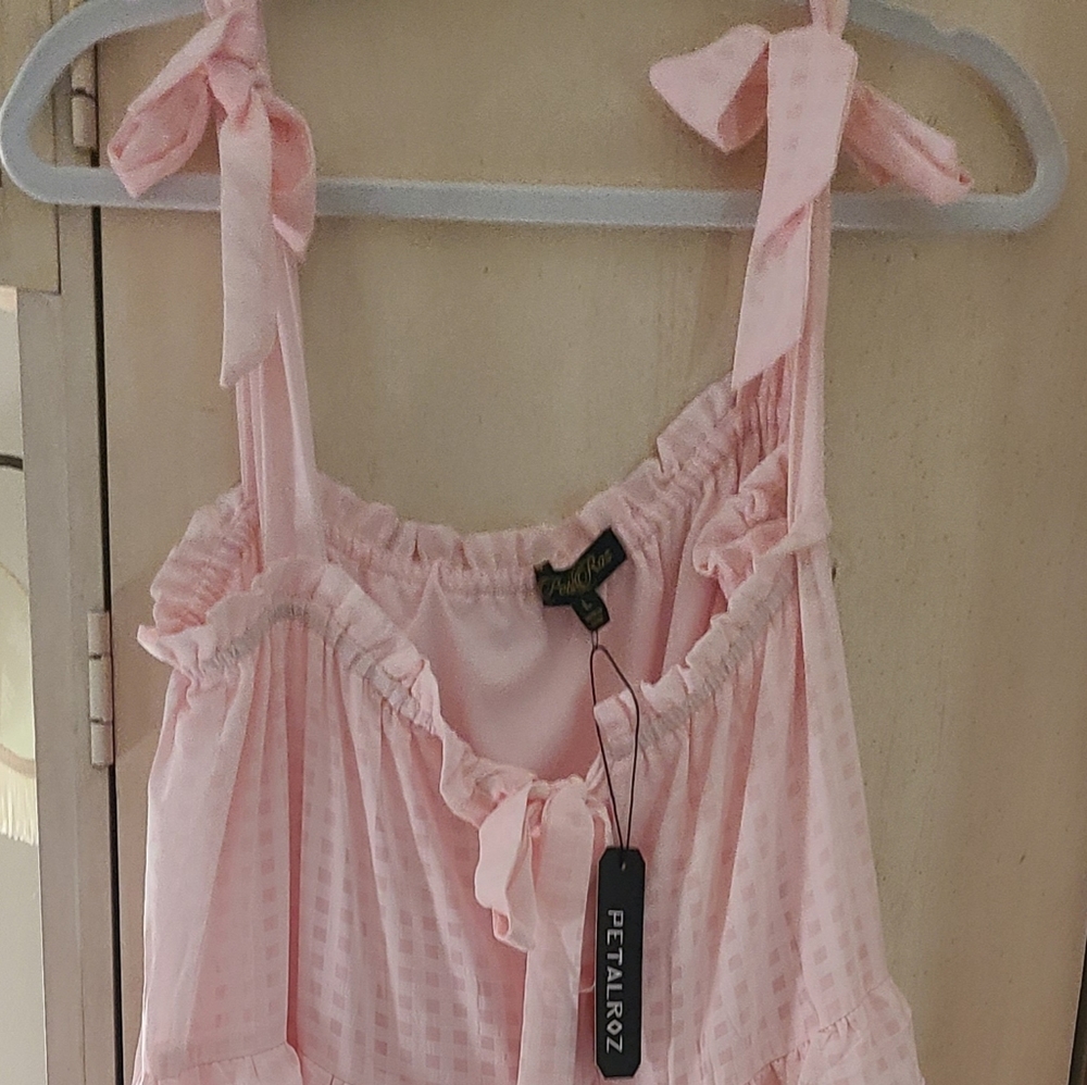 Petal Roz tiered dress